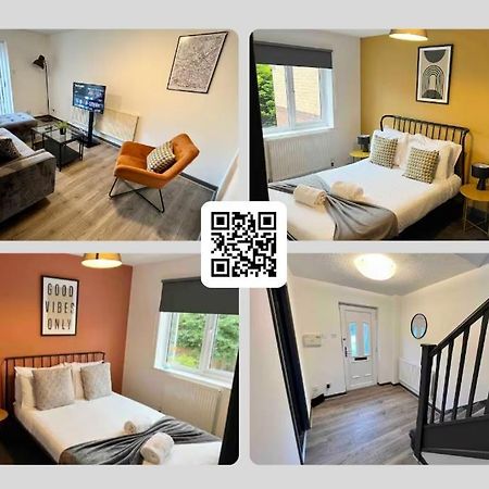3 Bedroom House With Parking Manchester Eksteriør bilde